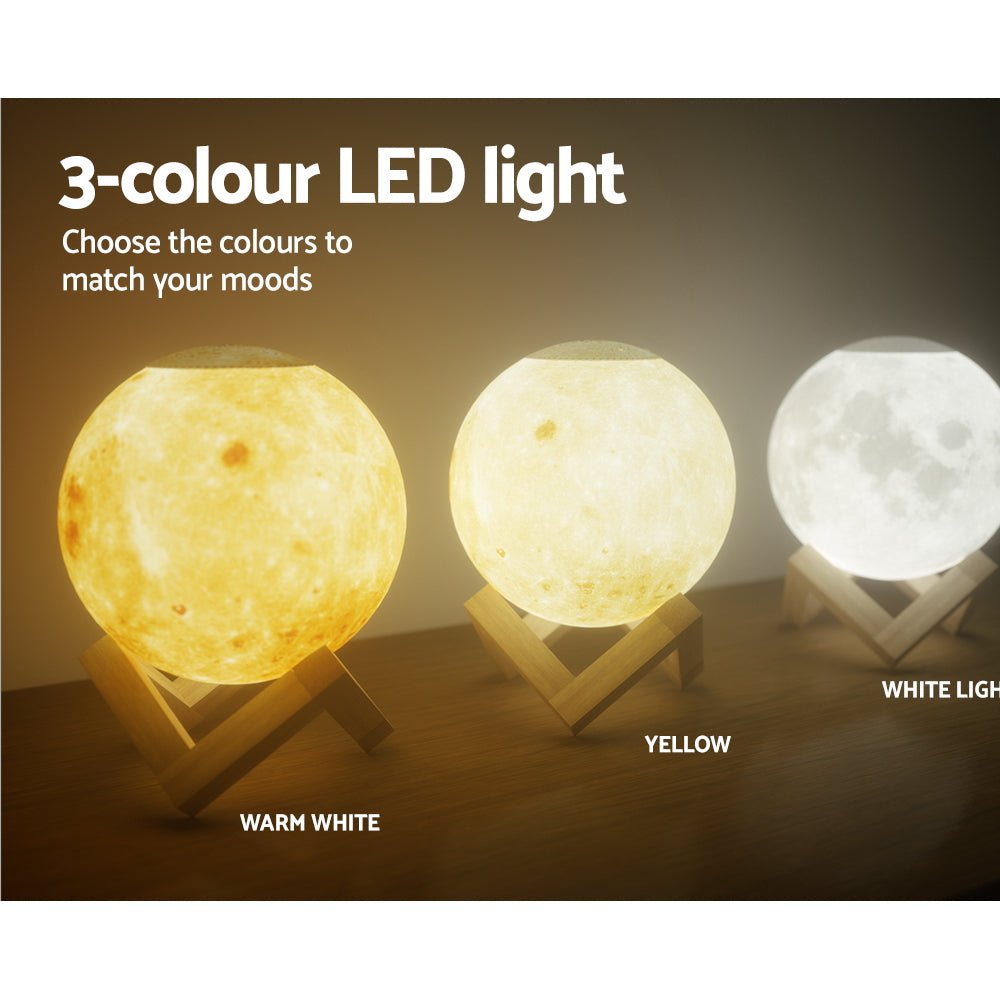 Ultrasonic Aroma Diffuser | Moon Lamp | 880ml