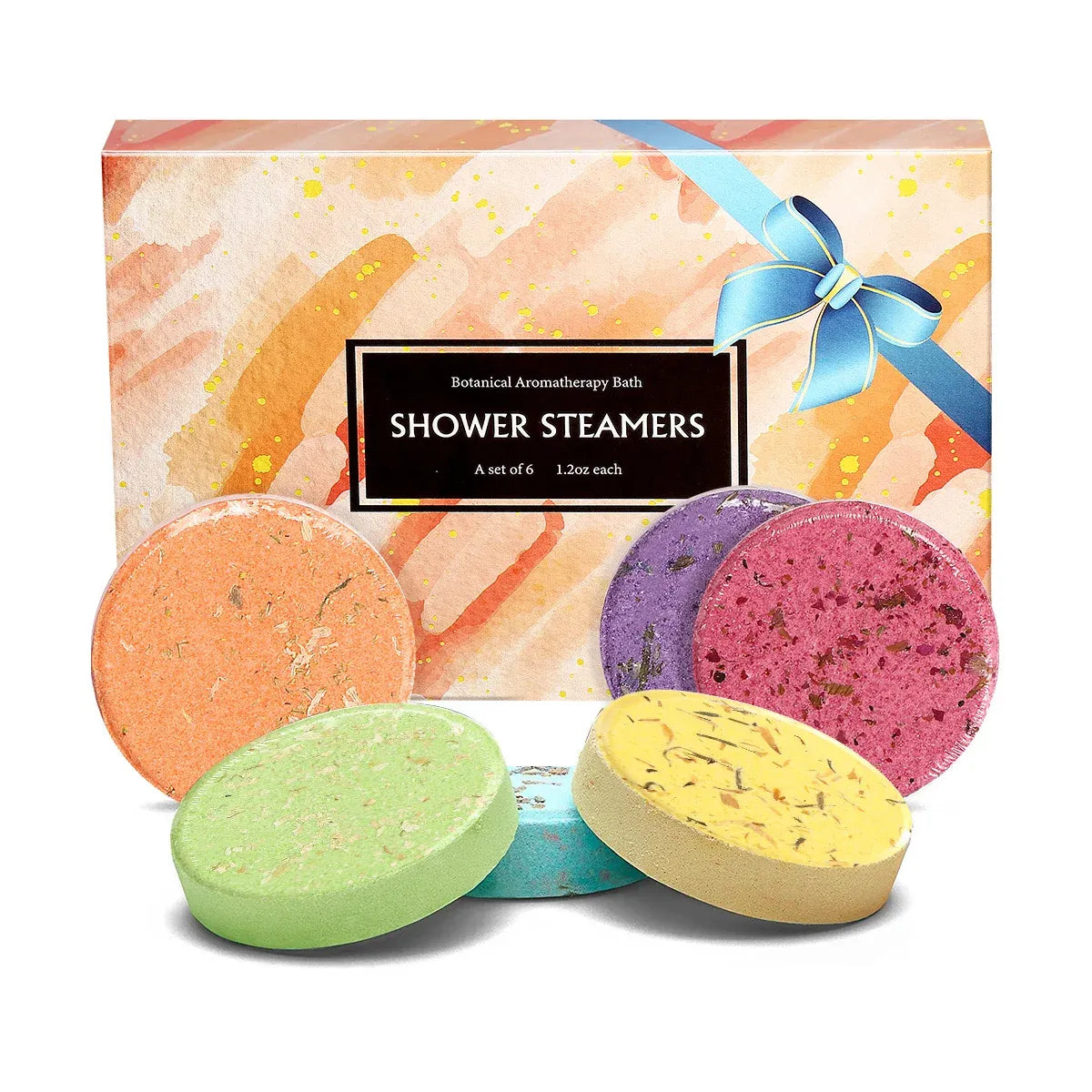 Aromatherapy Shower Steamers | Spa Gift Set | 35g × 6
